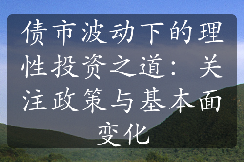 債市波動(dòng)下的理性投資之道：關(guān)注政策與基本面變化